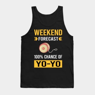 Weekend Forecast YoYo Yo-Yo Tank Top